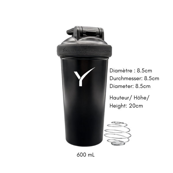 Black metal Yanoli shaker